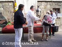 Království perníku 2009 - dražba perníkových zvířátek ve prospěch MŠ Ráby